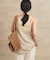 Linen mix lace キャミソール