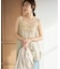Linen mix lace キャミソール