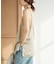 Linen mix lace キャミソール