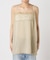 Linen mix lace キャミソール