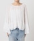COTTON FRILLS ブラウス