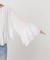 COTTON FRILLS ブラウス