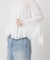 COTTON FRILLS ブラウス