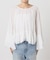 COTTON FRILLS ブラウス