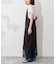《WEB限定カラー有り/追加》レースサテンワンピース