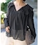 ne Quittez pas / ヌキテパ 別注Frill Collar Blouse*