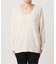 テープヤーンニュアンスVプルオーバー