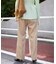 《セットアップ対応可/WEBのみ4サイズ展開》撥水2タックチノパンツ