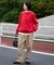 《セットアップ対応可/WEBのみ4サイズ展開》撥水2タックチノパンツ