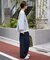 《セットアップ対応可/WEBのみ4サイズ展開》撥水2タックチノパンツ