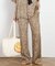 【COUTURE D'ADAM/クチュールドアダム】Leopard Italian Print  Pants