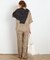 【COUTURE D'ADAM/クチュールドアダム】Leopard Italian Print  Pants