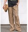 【COUTURE D'ADAM/クチュールドアダム】Leopard Italian Print  Pants