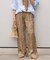 【COUTURE D'ADAM/クチュールドアダム】Leopard Italian Print  Pants