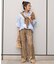 【COUTURE D'ADAM/クチュールドアダム】Leopard Italian Print  Pants