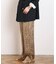 【COUTURE D'ADAM/クチュールドアダム】Leopard Italian Print  Pants