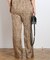 【COUTURE D'ADAM/クチュールドアダム】Leopard Italian Print  Pants