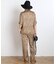 【COUTURE D'ADAM/クチュールドアダム】Leopard Italian Print  Pants