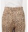 【COUTURE D'ADAM/クチュールドアダム】Leopard Italian Print  Pants