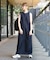 ウォッシャブル / DU JOUR / デュ ジュール JEAN TANK DRESS