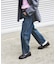 ストレート デニム パンツ LOT200