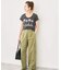 Mixta / ミクスタ U NECK T-SHIRT PALM TREE