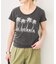 Mixta / ミクスタ U NECK T-SHIRT PALM TREE