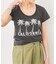 Mixta / ミクスタ U NECK T-SHIRT PALM TREE