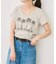 Mixta / ミクスタ U NECK T-SHIRT PALM TREE