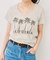 Mixta / ミクスタ U NECK T-SHIRT PALM TREE