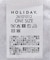 《一部店舗+WEB限定》HOLIDAY / ホリデイ SUPER FINE DRY DAMAGE L/S HOODED