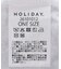 《一部店舗+WEB限定》HOLIDAY / ホリデイ SUPER FINE DRY DAMAGE L/S HOODED
