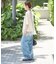 【洗える/接触冷感】WASHABLE COOL レースヘム ハーフスリーブ プルオーバー