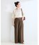 シアーストレートパンツ