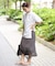 FOLKIN' VIOLETTE ROOM BACK OPEN TEE Tシャツ FVR26411
