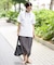 FOLKIN' VIOLETTE ROOM BACK OPEN TEE Tシャツ FVR26411