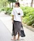 FOLKIN' VIOLETTE ROOM BACK OPEN TEE Tシャツ FVR26411