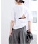 FOLKIN' VIOLETTE ROOM BACK OPEN TEE Tシャツ FVR26411