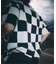 CHAMPION / チャンピオン 別注  パッチワーク チェッカーフラッグ Tシャツ