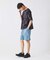 CHAMPION / チャンピオン 別注  パッチワーク チェッカーフラッグ Tシャツ