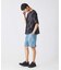 CHAMPION / チャンピオン 別注  パッチワーク チェッカーフラッグ Tシャツ