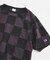 CHAMPION / チャンピオン 別注  パッチワーク チェッカーフラッグ Tシャツ