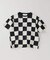 CHAMPION / チャンピオン 別注  パッチワーク チェッカーフラッグ Tシャツ