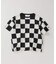 CHAMPION / チャンピオン 別注  パッチワーク チェッカーフラッグ Tシャツ