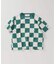 CHAMPION / チャンピオン 別注  パッチワーク チェッカーフラッグ Tシャツ
