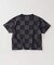 CHAMPION / チャンピオン 別注  パッチワーク チェッカーフラッグ Tシャツ