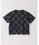 CHAMPION / チャンピオン 別注  パッチワーク チェッカーフラッグ Tシャツ