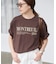 《一部カラーWEB限定/接触冷感/抗菌防臭》MONTREUILレターロゴTEE