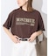 《一部カラーWEB限定/接触冷感/抗菌防臭》MONTREUILレターロゴTEE