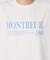 《一部カラーWEB限定/接触冷感/抗菌防臭》MONTREUILレターロゴTEE
